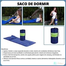 Saco de Dormir FA Maringá Solteiro 75x192 - Ideal para Viagens - Pesca -Acampamento - Ajuda a manter o Corpo aquecido a Noite