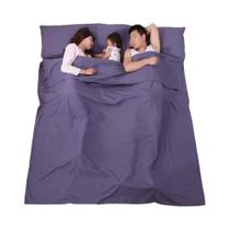 Saco De Dormir Grande E Leve 115cm X 210cm, Forro Para Múltiplas Pessoas, Ideal Para Camping, Hotel Saco De Dormir Grande E Leve 115cm X 210cm, Forro Para Múltiplas Pessoas, Ideal Para Camping, Hotel