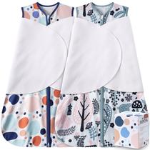 Saco de dormir GUNTAIL para bebês recém-nascidos de algodão ajustável em 3 vias