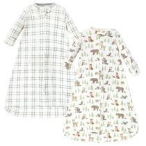 Saco de dormir Hudson Baby Cotton de manga comprida 3-9 meses