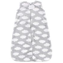 Saco de dormir Hudson Baby Plush Grey Clouds 12-18 meses
