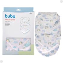 Saco de Dormir Infantil P/ Bebês Soft C/ Estampa Azul 18801 - Buba