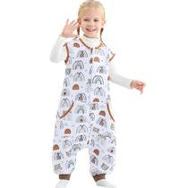 Saco de dormir infantil WONDAY 1.0 TOG leve com pés Saco de dormir infantil WONDAY 1.0 TOG leve com pés