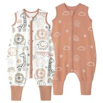 Saco de dormir infantil Yoofoss 24-36M de algodão orgânico Saco de dormir infantil Yoofoss 24-36M de algodão orgânico