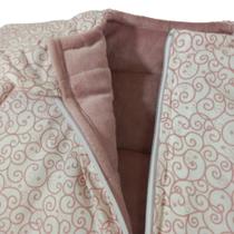 Saco De Dormir Inverno Bebê G Dupla Face Manga Longa 3 Camad - Malubaby