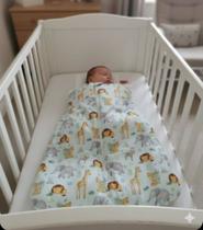 Saco de dormir inverno bebê manga longa dupla face G