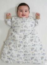 Saco de dormir inverno bebê, manga longa G - dupla face 3 camadas - MaluBaby