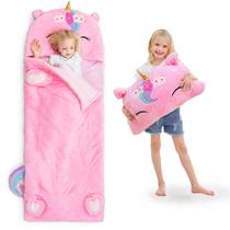 Saco de dormir iPlay iLearn Kids Unicorn Toddler Girl de 1 a 8 anos - iPlay, iLearn