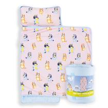 Saco de Dormir Jay Franco Bluey para Crianças com Colchonete 117x51 cm Saco de Dormir Jay Franco Bluey para Crianças com Colchonete 117x51 cm