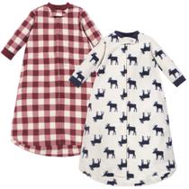 Saco de dormir Little Treasure unissex de lã de manga comprida para bebês