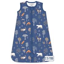 Saco de dormir Mama Cheetah Baby de 2,5 tog, cobertor de algodão orgânico para bebês com zíper bidirecional, saco de dormir Swaddle Transition Baby para bebês recém-nascidos, meninos e meninas, de 6 a 12 meses