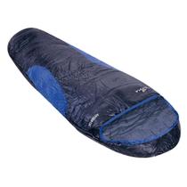 Saco De Dormir Nautika Antartik -7ºc A 3ºc Preto E Azul Saco De Dormir Nautika Antartik -7ºc A 3ºc Preto E Azul