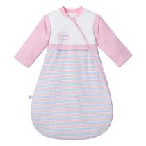 Saco de dormir OuYun Baby Organic de manga removível rosa