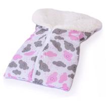 Saco de Dormir Para Bebê Casulo Com Zíper Menino Menina - Varias Cores
