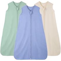 Saco de Dormir para Bebé FIEMOL 0-6 Meses 100% Algodón Paquete de 3 Saco de Dormir para Bebé FIEMOL 0-6 Meses 100% Algodón Paquete de 3