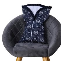 Saco de Dormir para Bebê Inverno Estampado Acolchoado com Zíper 100% Algodão - Mãe e Filho