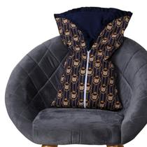 Saco de Dormir para Bebê Inverno Estampado Acolchoado com Zíper 100% Algodão - Mãe e Filho