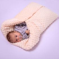 Saco De Dormir Para Bebe Inverno Quentinho Pronta Entrega