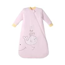 Saco De Dormir Para Bebê Recém-Nascido Em Algodão Grosso, Design Integrado À Prova De Chutes Para