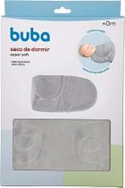 Saco de Dormir para Bebê Super Soft Ajustável Cinza Buba - Buba