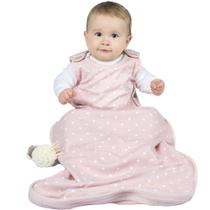 Saco de Dormir para Bebê Woolino em Lã Merino e Algodão Orgânico Rosa
