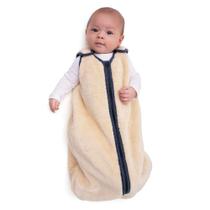 Saco de dormir para bebês baby deedee Sleep Nest Teddy Oatmeal Navy