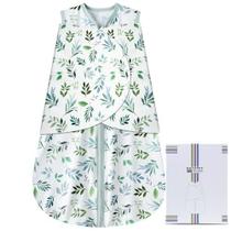 Saco de dormir para bebês BSTOPT de algodão rayon ajustável de 3 vias 0-3M