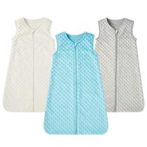 Saco de dormir para bebês DaySu 18-24 meses 2.0 TOG sem mangas, pacote com 3