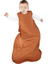 Saco de dormir para bebês Woolino Merino Wool, algodão orgânico, ferrugem