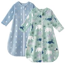 Saco de dormir para bebês Yoofoss de 18 a 24 meses, manga comprida, 1,5 tog Saco de dormir para bebês Yoofoss de 18 a 24 meses, manga comprida, 1,5 tog