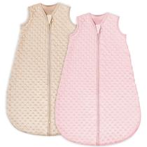 Saco de dormir para bebês Yoofoss Fleece de 0 a 6 meses com bolinhas de pelúcia TOG 1.5 Saco de dormir para bebês Yoofoss Fleece de 0 a 6 meses com bolinhas de pelúcia TOG 1.5