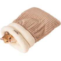 Saco de dormir para gatos Cozy Winter Warmth, isolado Saco de dormir para gatos Cozy Winter Warmth, isolado