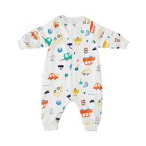 Saco De Dormir Para Meninos De 6 Meses Com Mangas Removíveis E Zíper De 3 Vias, Saco De Dormir Para