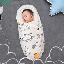 Saco de dormir para recém-nascidos em algodão para carrinho de bebê com manta primavera portátil