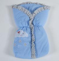 Saco de dormir / porta bebê percal 100% algodão