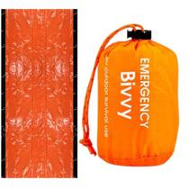 Saco de Dormir Portátil Sleeping Bag Emergência Acampamento Mini Escoteiro Camping Solteiro - Alphabravo Equipamentos