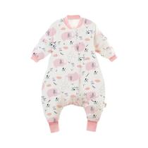 Saco De Dormir Quente De Inverno Para Meninas Com Pés, 1-4 Anos, Cobertor De Crescimento Infantil,
