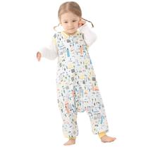 Saco de dormir sem mangas para bebês HOMEAL 3T-5T leve