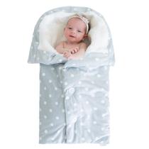 Saco de dormir Swaddle Blanket Snuggle Baby White Dots de 0 a 3 meses