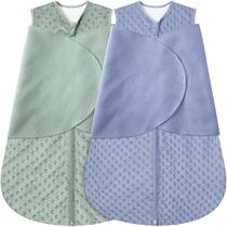 Saco de Dormir Swaddle BSTOPPT Fleece para Recém-Nascidos (0-3 Meses) - Pacote com 2