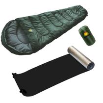 Saco de Dormir Tatico Ultralight 5 C a 15 C + Isolante Termico Kit