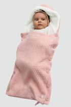 Saco de Dormir Telinha Forrada Bebê Tricô