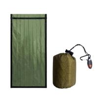 Saco De Dormir Térmico De Emergência Impermeável E À Prova De Vento, Cobertor De Sobrevivência