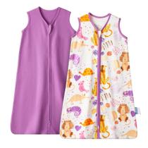 Saco de dormir TILLYOU de 6 a 12 meses, 0,5 a 2 unidades, pacote com 2 unidades, algodão leve Saco de dormir TILLYOU de 6 a 12 meses, 0,5 a 2 unidades, pacote com 2 unidades, algodão leve