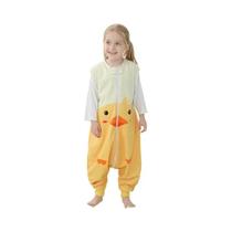 Saco De Dormir Unissex Para Bebês Com Estampa De Desenho Animado, Pijamas Quentes De Inverno Sem