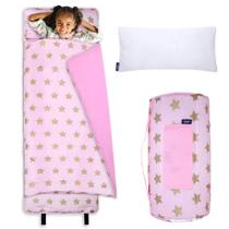 Saco de dormir Wildkin Kids Original Nap Mat 127x51cm Pink Stars Saco de dormir Wildkin Kids Original Nap Mat 127x51cm Pink Stars