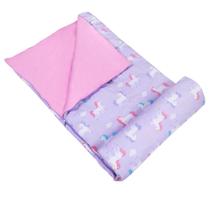 Saco de dormir Wildkin Kids Unicorn Cotton Blend 145x76x4cm