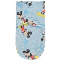 Saco de embrulho para bebês Disney Mickey Mouse de camada única e macio