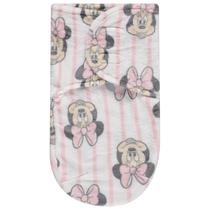 Saco de embrulho para bebês Disney Minnie Mouse Stripe de camada única Saco de embrulho para bebês Disney Minnie Mouse Stripe de camada única