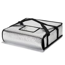 Saco de entrega de pizza Icemi Pizza Warmer 45x45x23cm prata